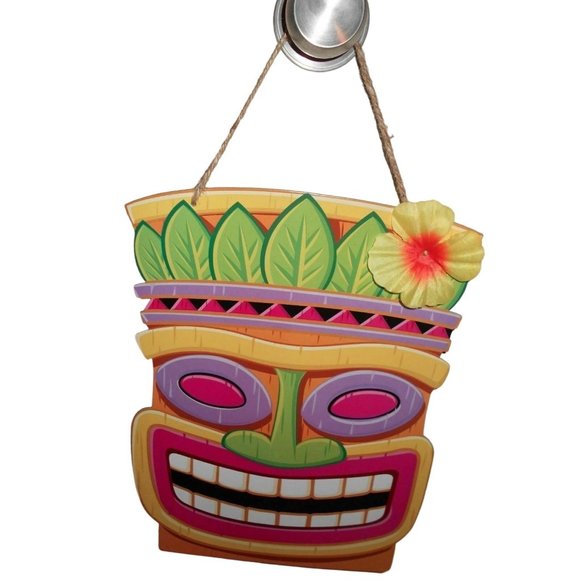 New Cardboard Die Cut Totem Pole 16" X 12" Tiki - Picture 2 of 2